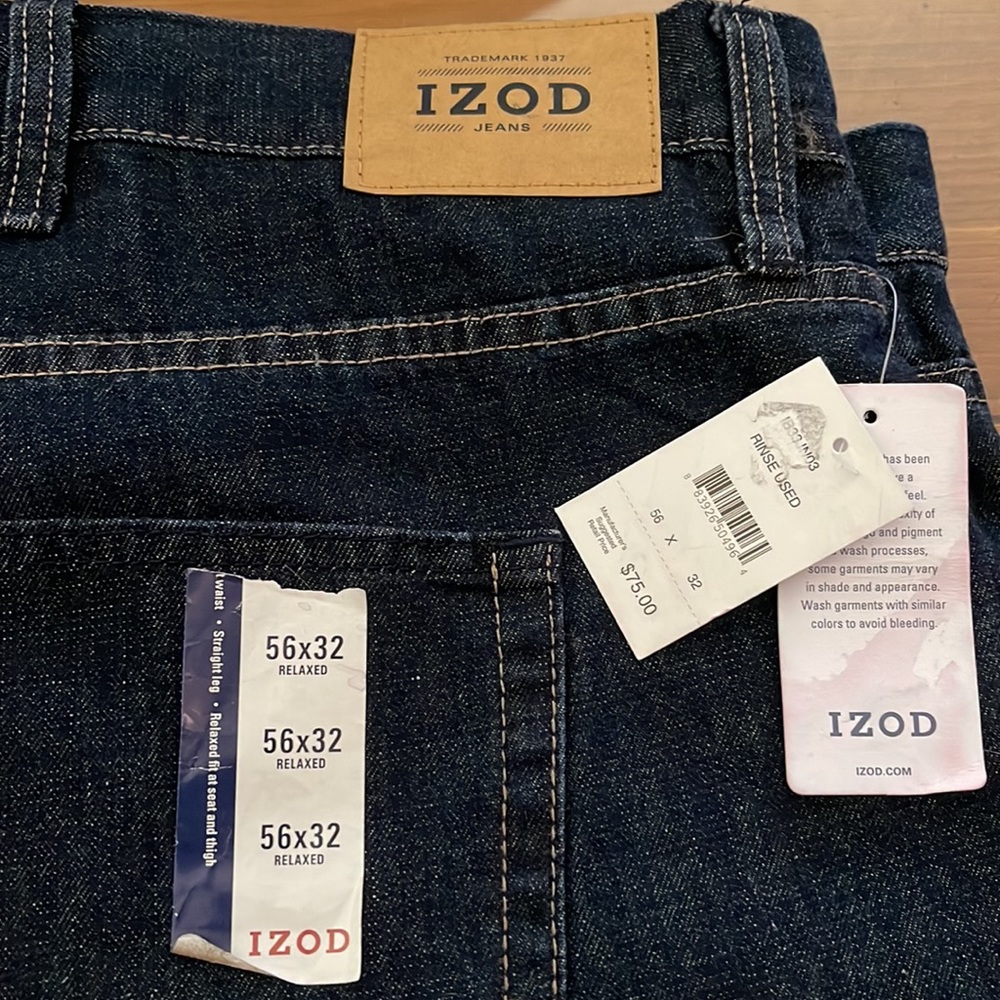IZOD MENS JEANS. Big and Tall. - Picture 5 of 10